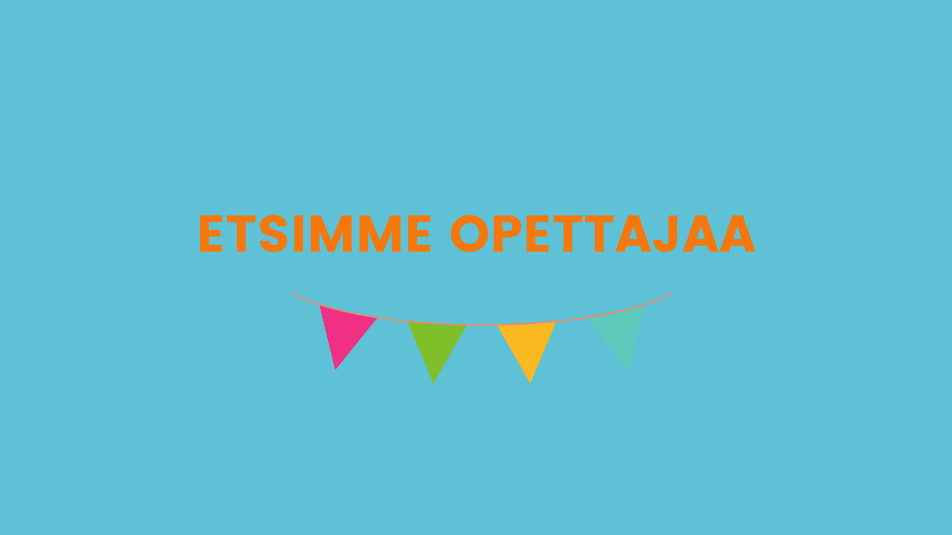 Read more about the article Haemme suomen kielen ja viestintätaitojen opettajaa