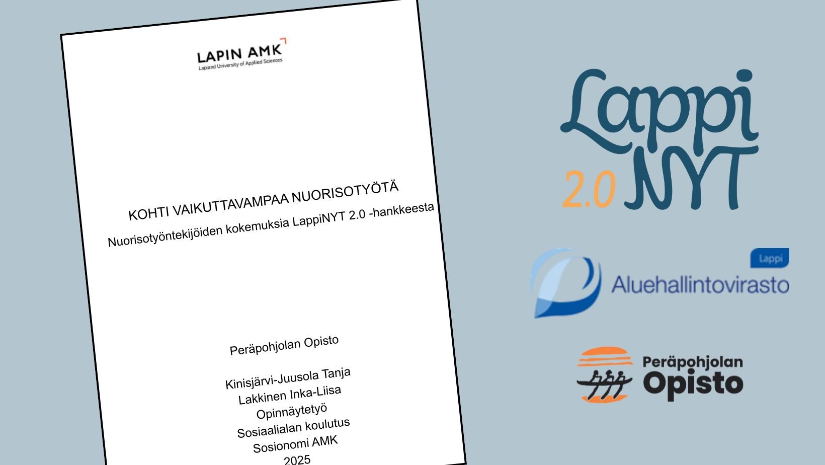 You are currently viewing Kohti vaikuttavampaa nuorisotyötä -opinnäytetyö