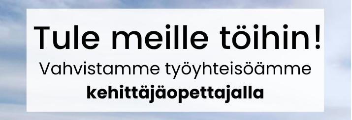 You are currently viewing Tule meille töihin!